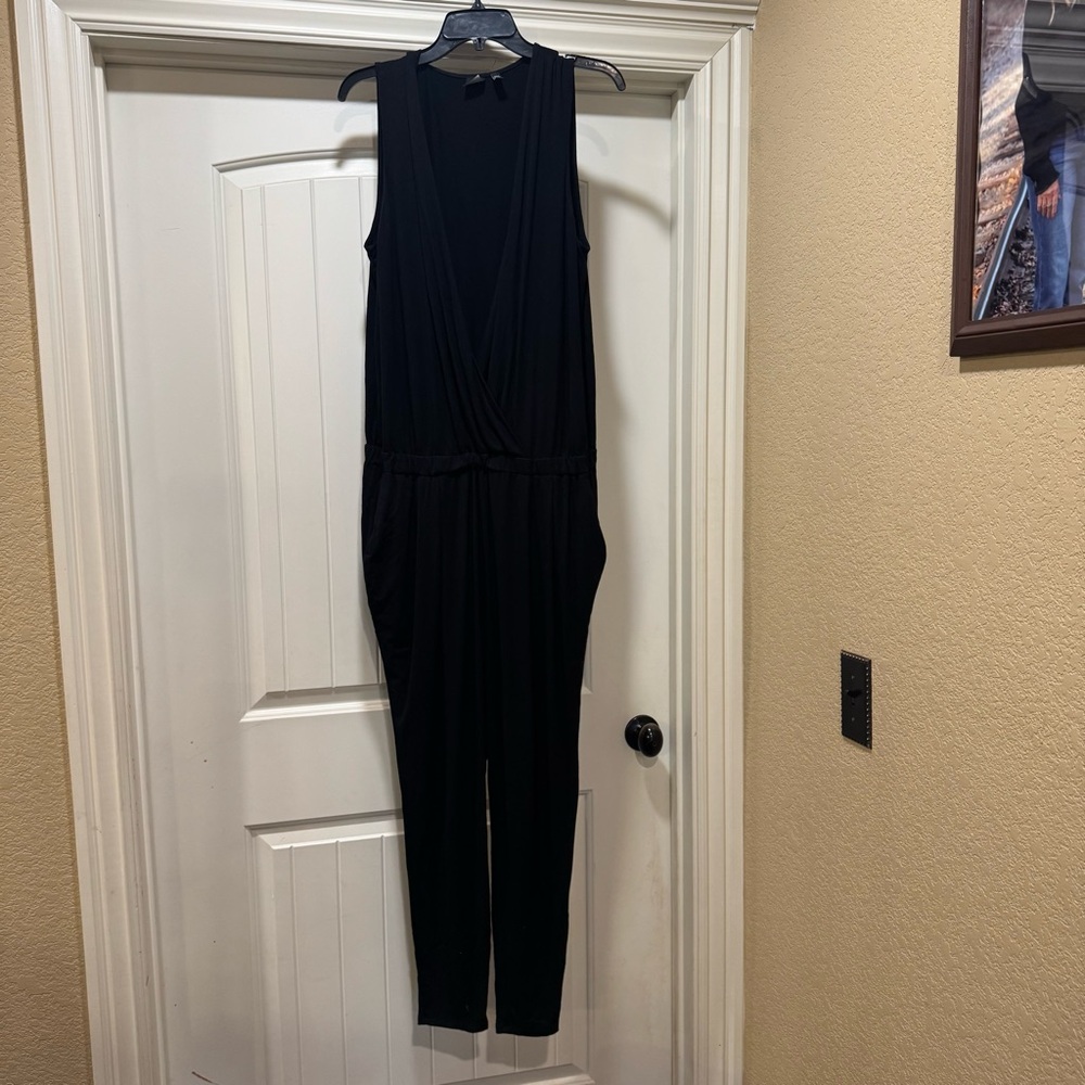 The fisher project Eileen Fisher Black Jumpsuit M